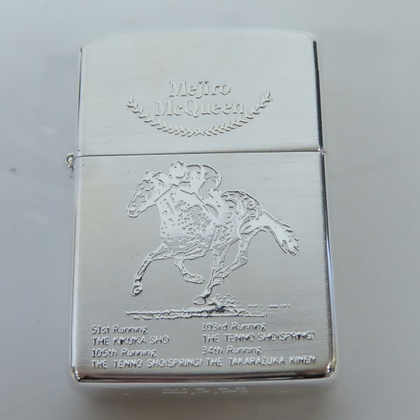 ZIPPO/ジッポー Mejiro McQueen メジロマックイーン 競馬 1994年製 