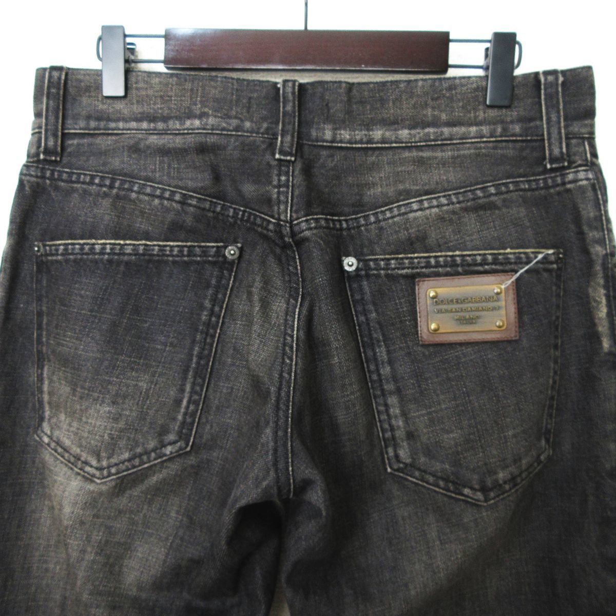 美品 DOLCE&GABBANA ドルチェ＆ガッバーナ コットン ロゴプレート