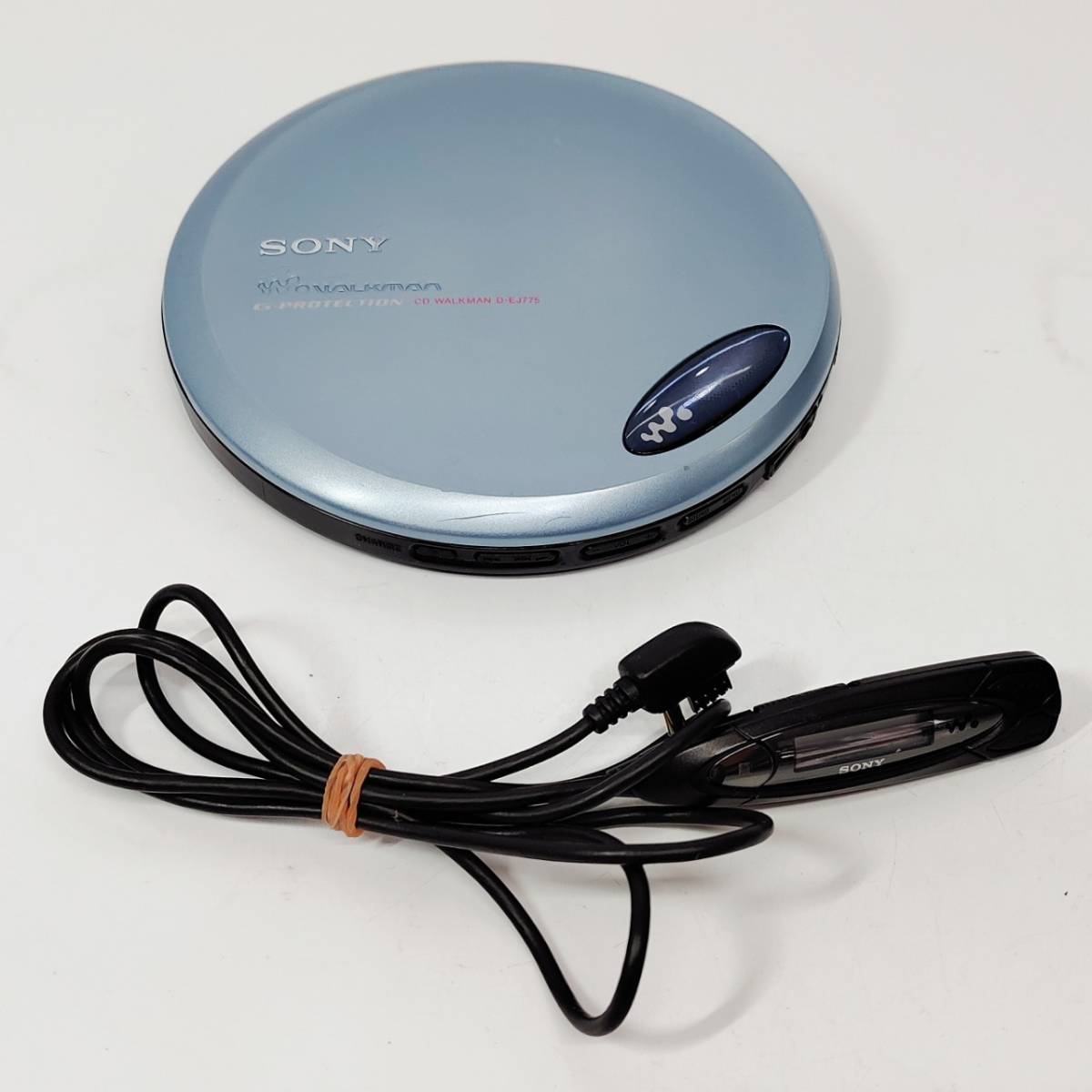 ◎値下げ 動作品 ソニー D-EJ775 CDウォークマン SONY ブルー WALKMAN