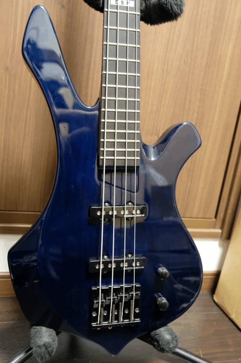 ESP オーダー品 K-W-T? 変形ベース アッシュボディ エボニー 指板 ベース