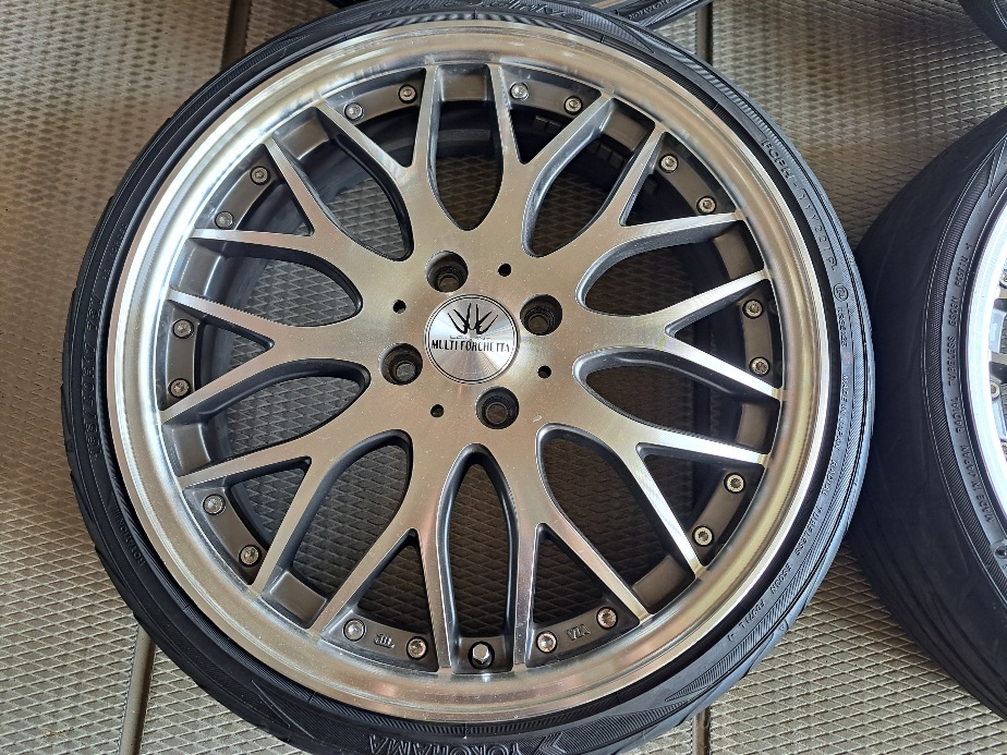 ロクサーニ 632 マルチフォルケッタ 17インチ PCD100 4H 5.5j ＋48 
