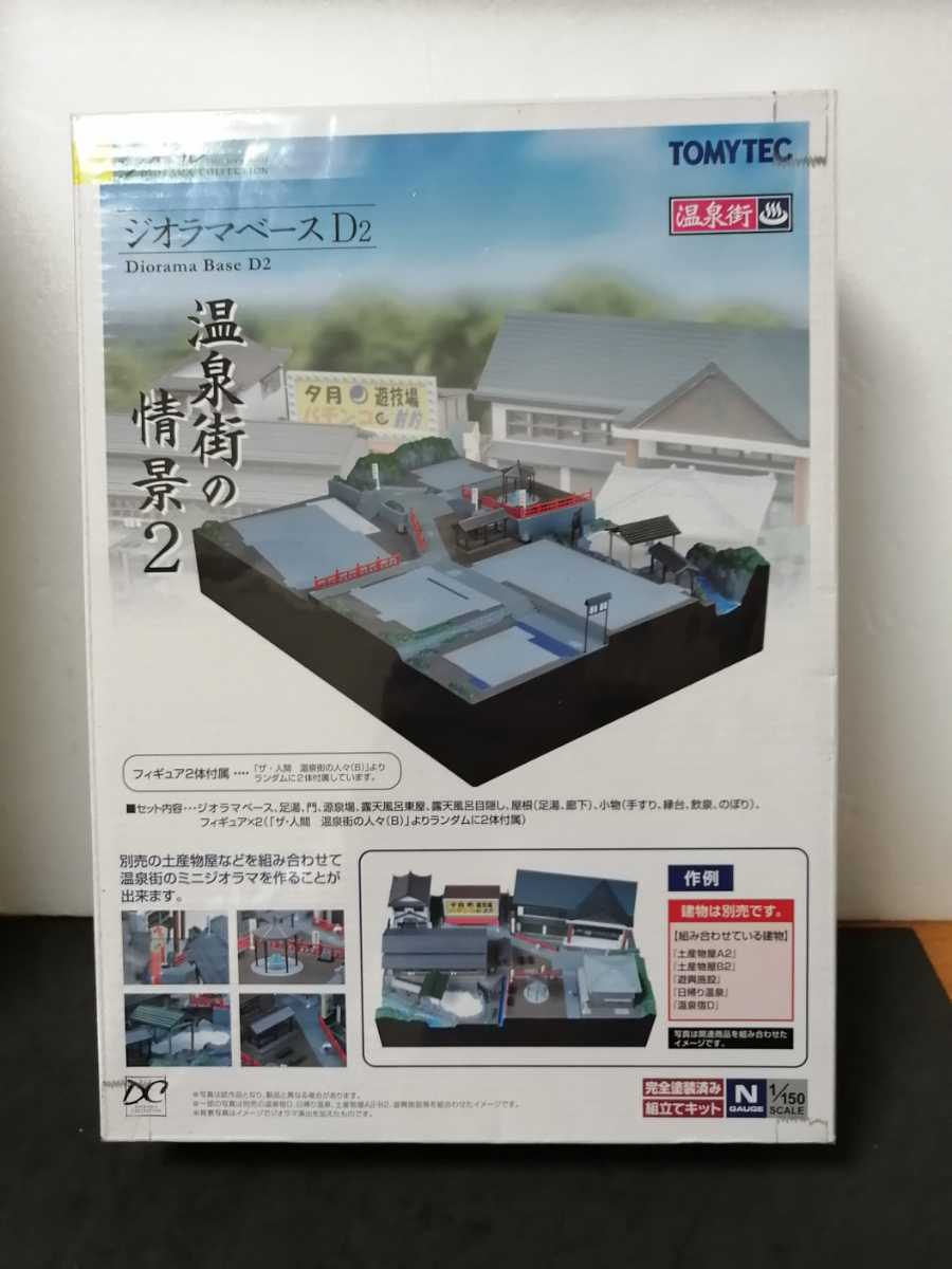 ☆新品 即決☆ TOMYTEC トミーテック ジオコレ ジオラマベースD2 温泉