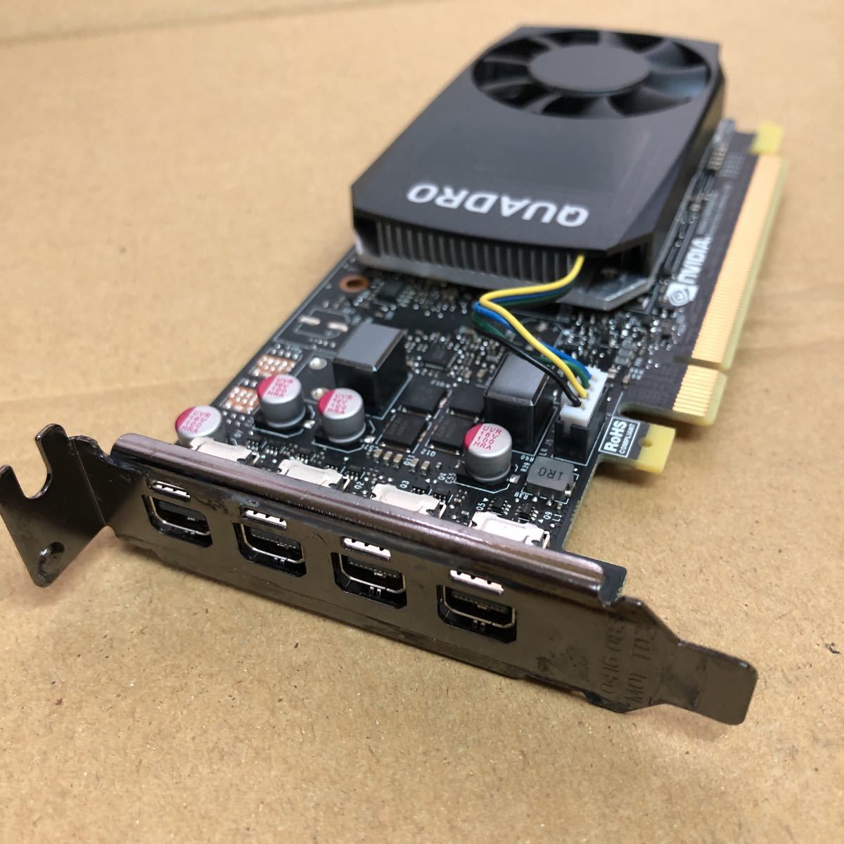 グラボ nVIDIA QUADRO P1000 6個 ジャンク NVIDIA 【中古ビデオカード