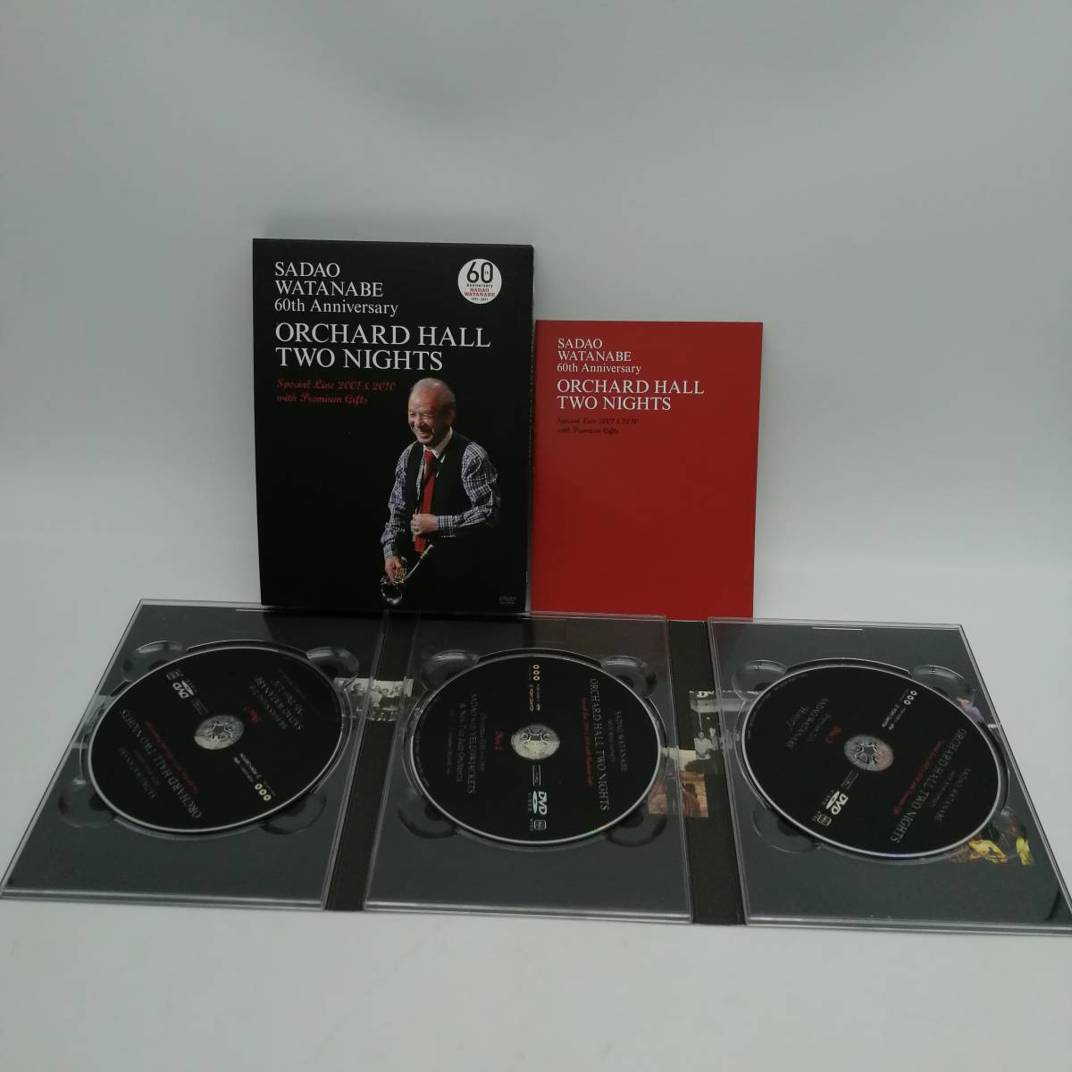 h3380 廃盤 3DVD 渡辺貞夫 SADAO WATANABE 60th ANNIVERSARY ORCHARD 
