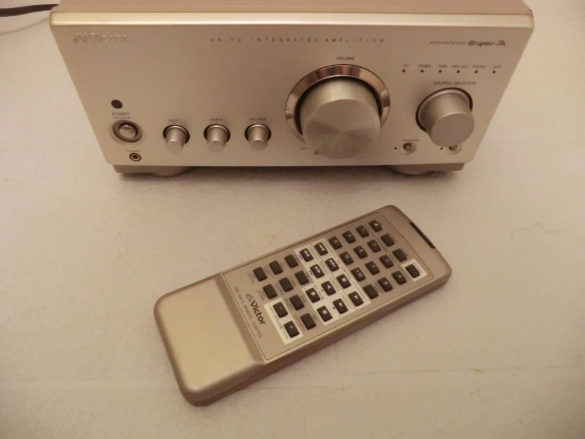Victor 日本ビクター AX-F3 INTEGRATED AMPLIFIER ADVANCED Super-A