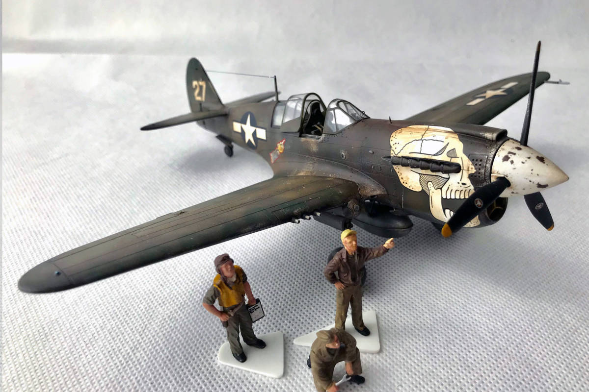 1⁄48 Hasegawa by P-40N P-40N-5 Curtiss Mark Danko Burma Banshees