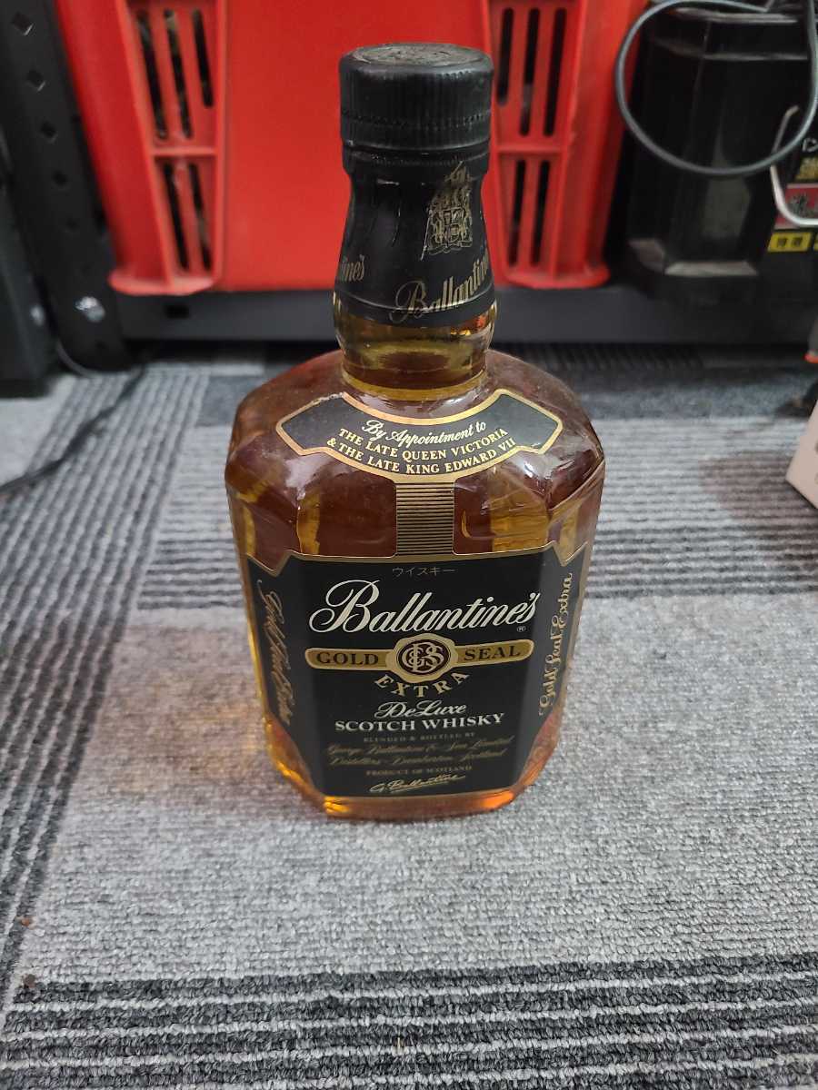 バランタイン Ballantine's　デラックス　GOLD SEAL スコッチ ウイスキー 750ml 43％ 古酒_1