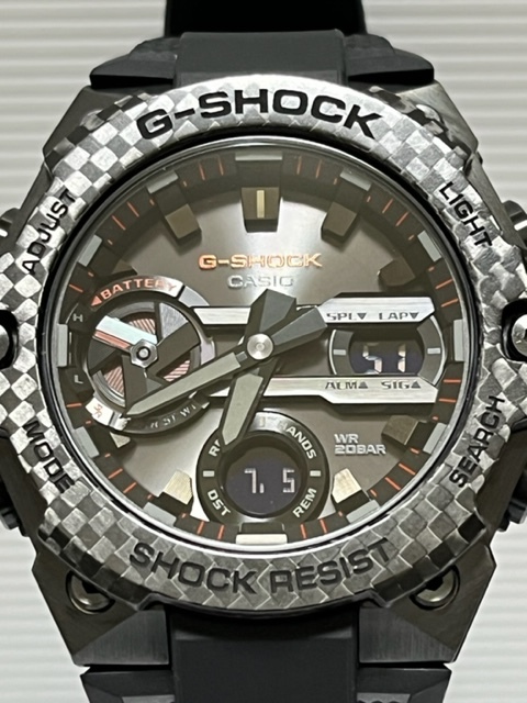 CASIO G-SHOCK G-STEEL GST-B400X-1A4JF web限定モデル カーボンベゼル