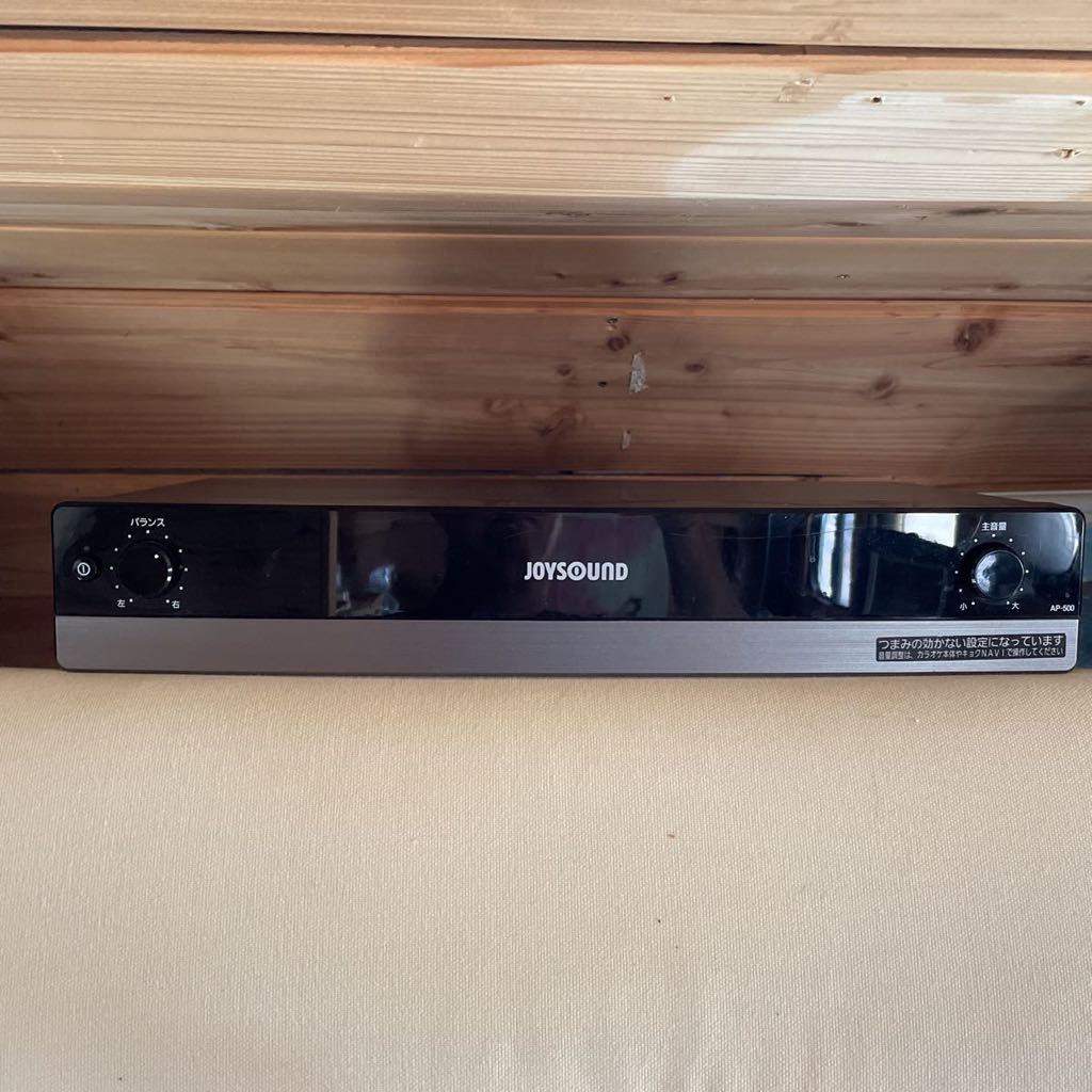 joysound カラオケアンプ AP-500 オーディオ機器 家電、AV、カメラ