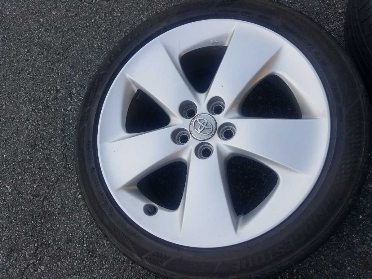 最終特価早い者勝ち30プリウス 純正ツーリング タイヤホイール215/45R17 30 プリウス 純正 アルミ ツーリング 215/45-17 タイヤ・ホイール