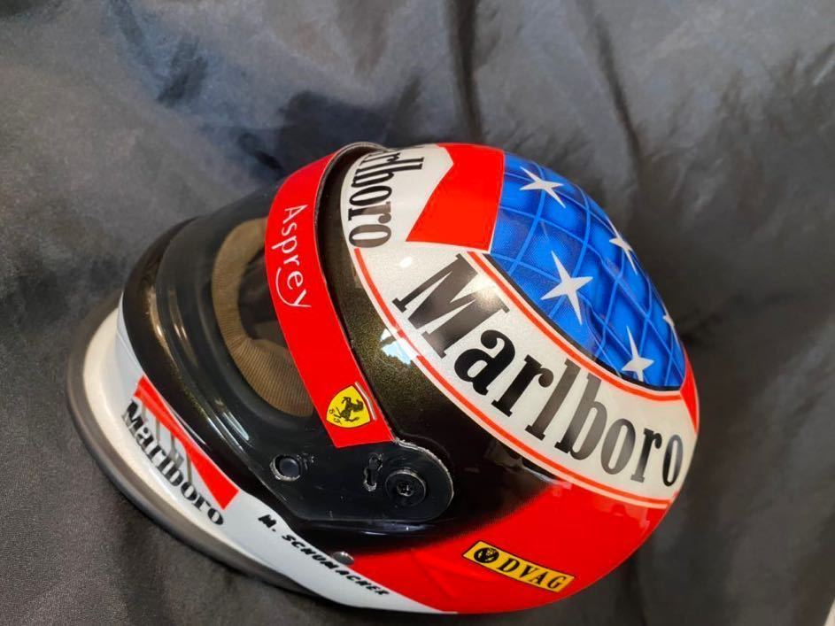 1/2 ヘルメット M.シューマッハ フェラーリ1996年スペイン マルボロ仕様