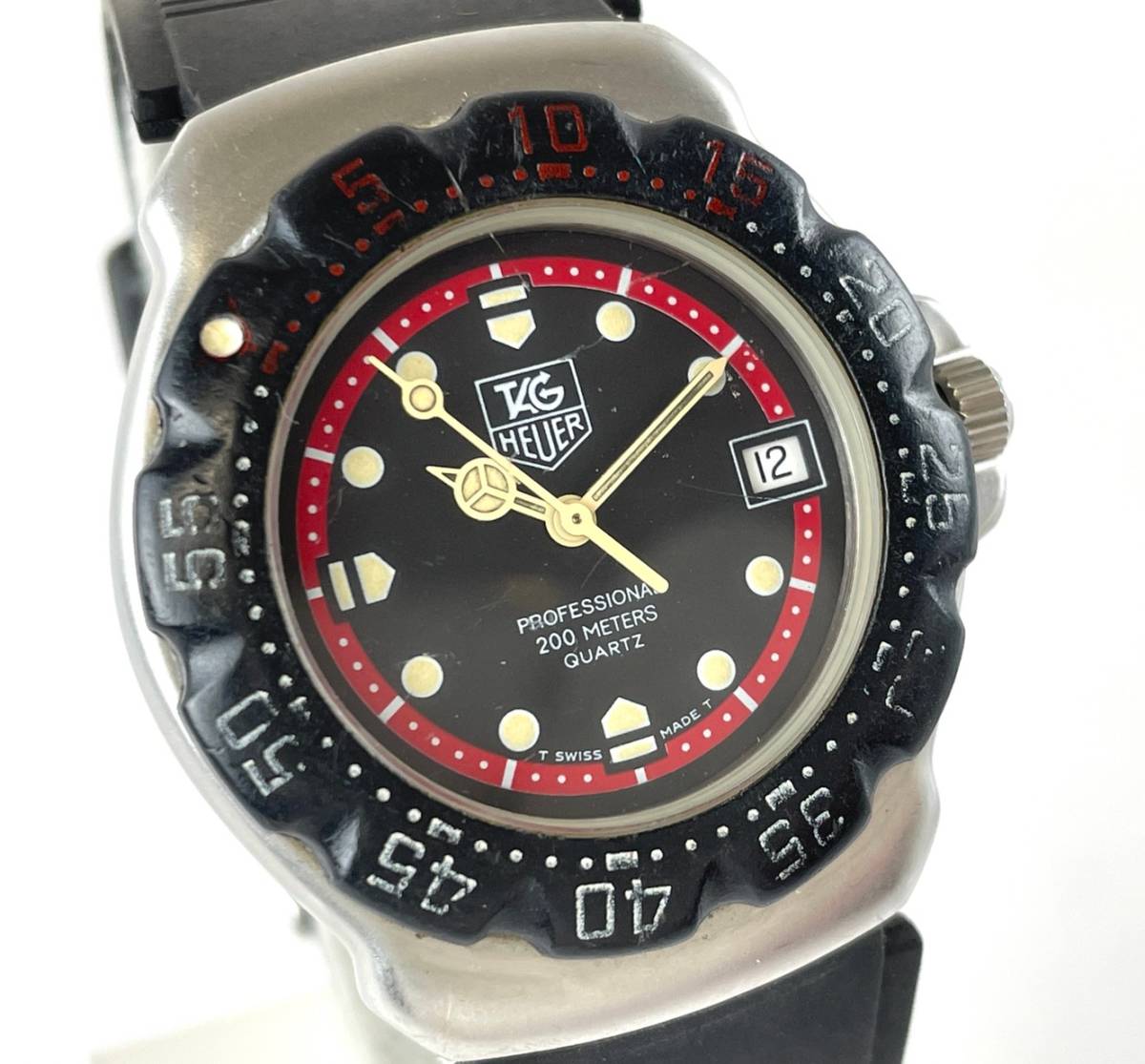 ジャンク　タグホイヤー　初代　フォーミュラ1 プロフェッショナル T ☆TAG HEUER/タグホイヤー☆ フォーミュラ1 プロフェッショナル