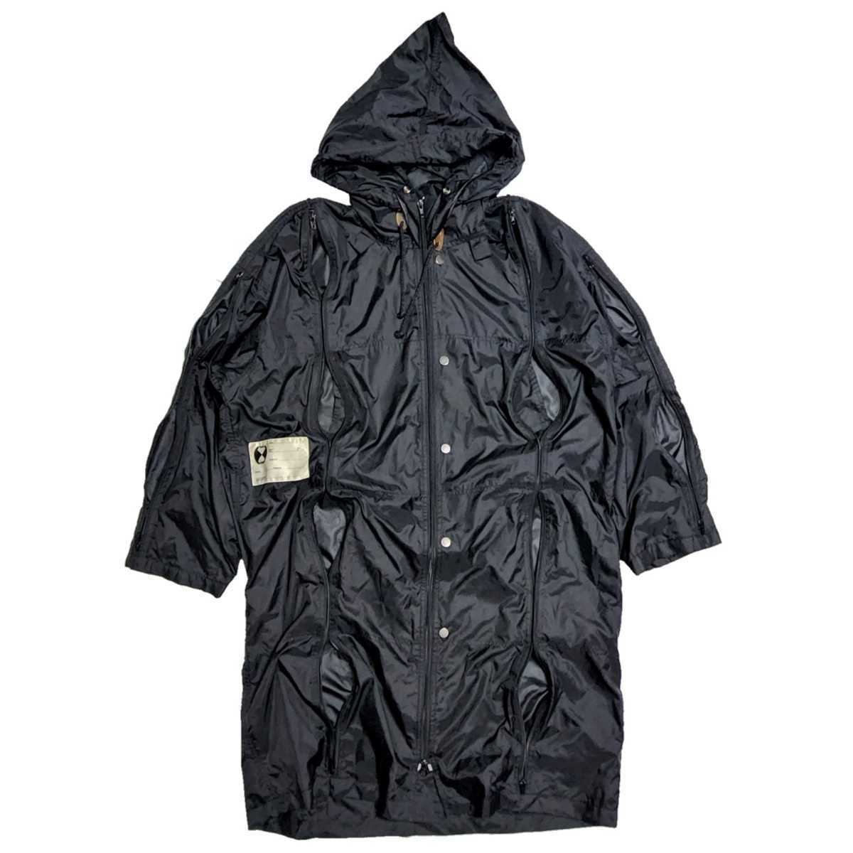 2005 final home issey miyake HOME1 SURVIVAL ZIP HOODIE HOODED