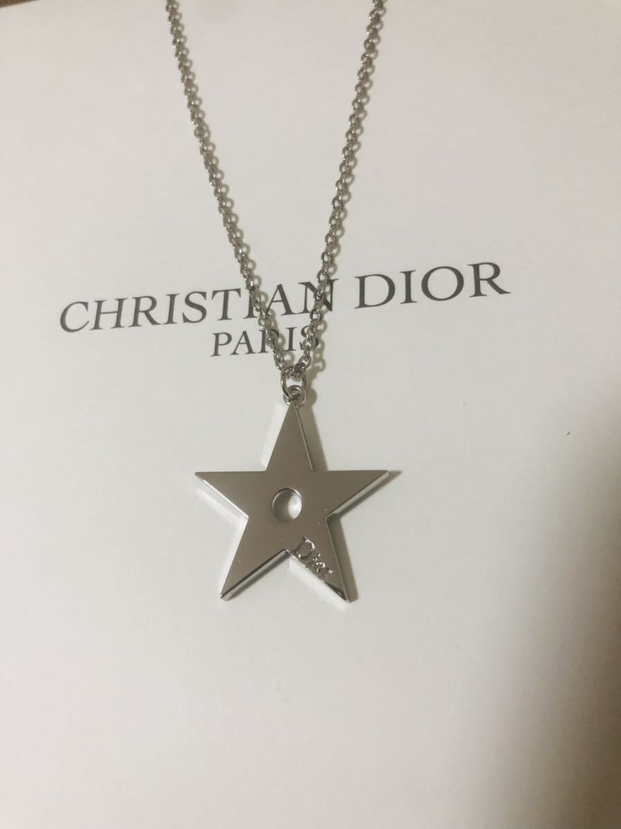 Dior - Christian チャーム ディオール by 星 スター シルバー 星型 