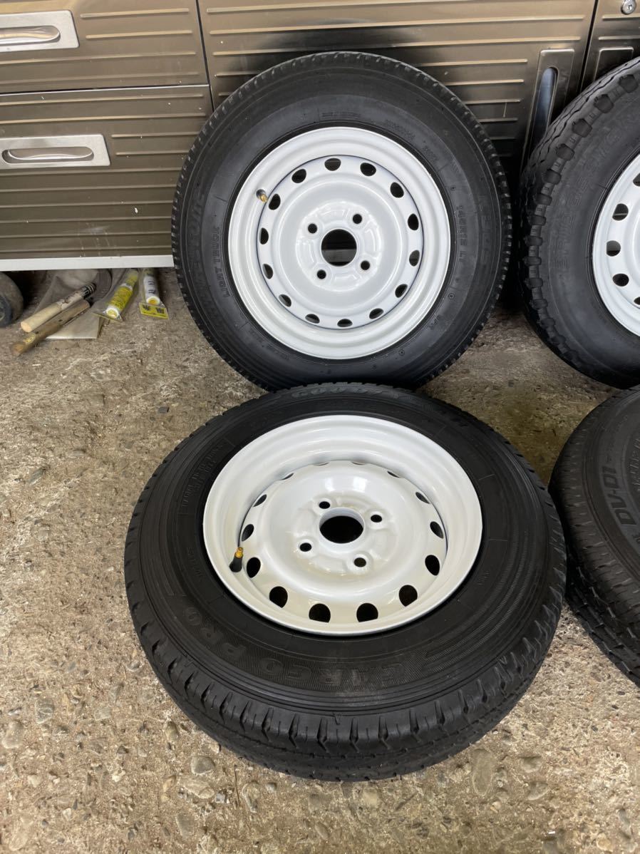 鉄チン 加工ホイール テッチン 12インチ 5j＋19 PCD100 4H ハブ56mm 4 