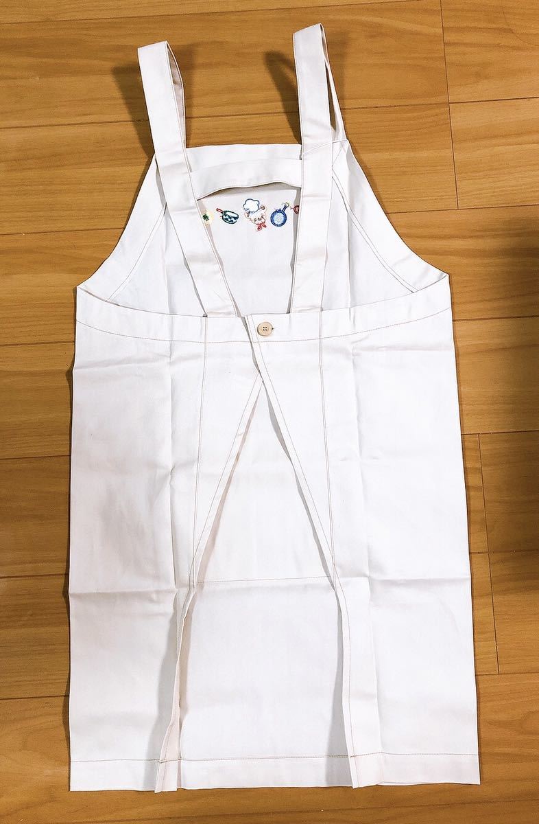 新品未使用 タグ付き ファミリア familiar 大人用エプロン 当時物