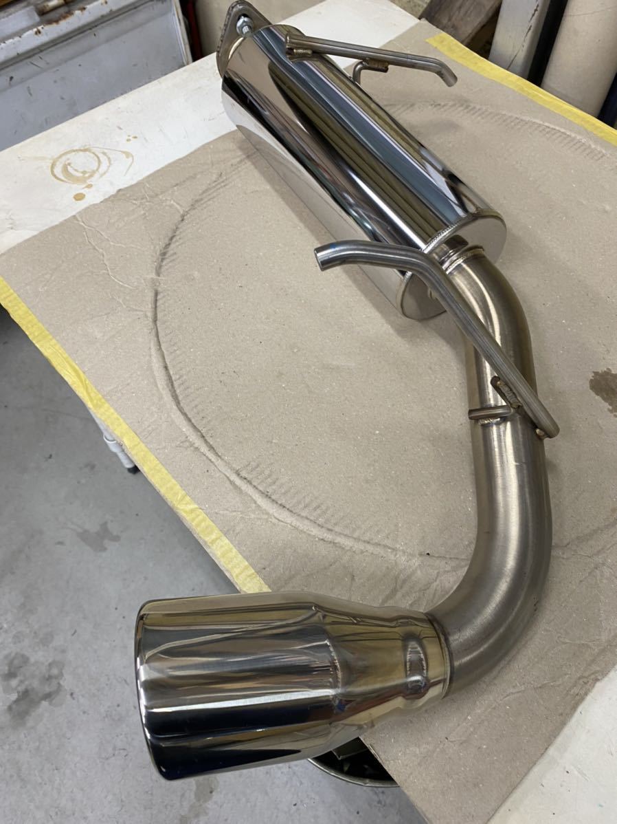 ジムニー JB23 jb23 JB23用フジツボ社外バンパー用マフラー ノーマル