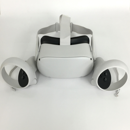 Oculus Quest 2 64GB ヘッドセット KW49CM コントローラー JD96CX LX39EM VRヘッドセット 中古 Y6601946 スマホアクセサリー  Quest2 VRヘッドセット 64GBモデル