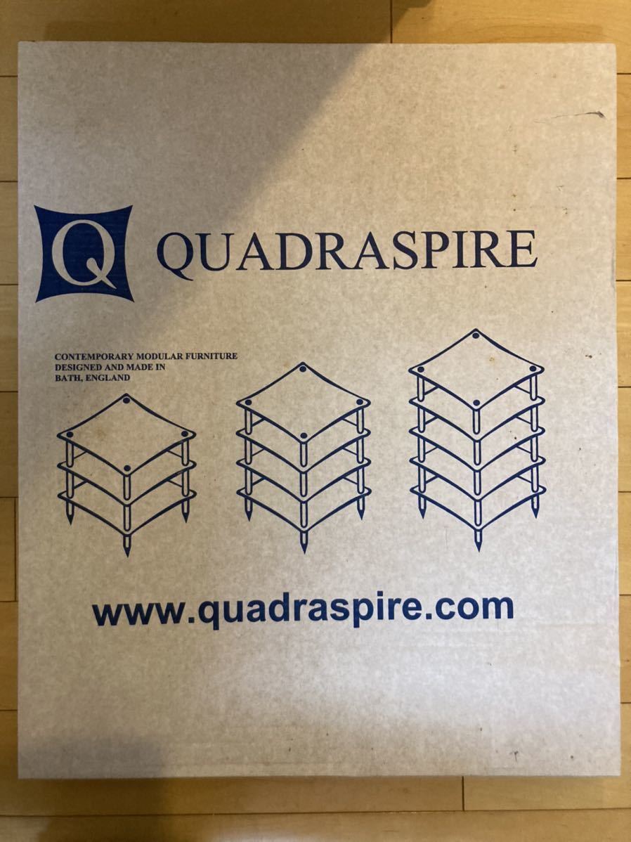 QUADRASPIRE クアドラスパイア Q4D オーディオラック 棚板1枚 Cherry