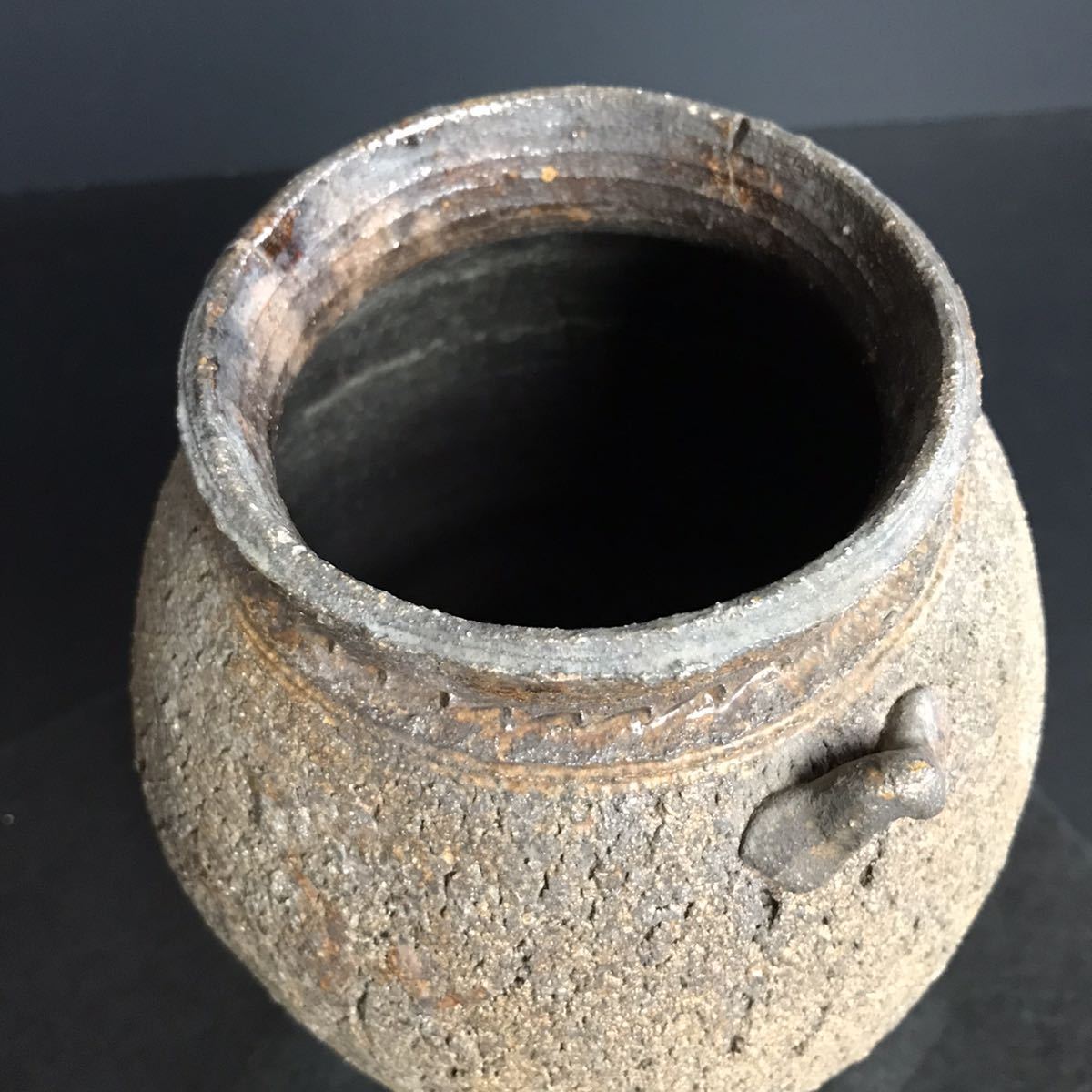 陶器 花瓶 花器 大型 おしゃれ 信楽焼 つぼ 壷 フラワーベース ツボ 花