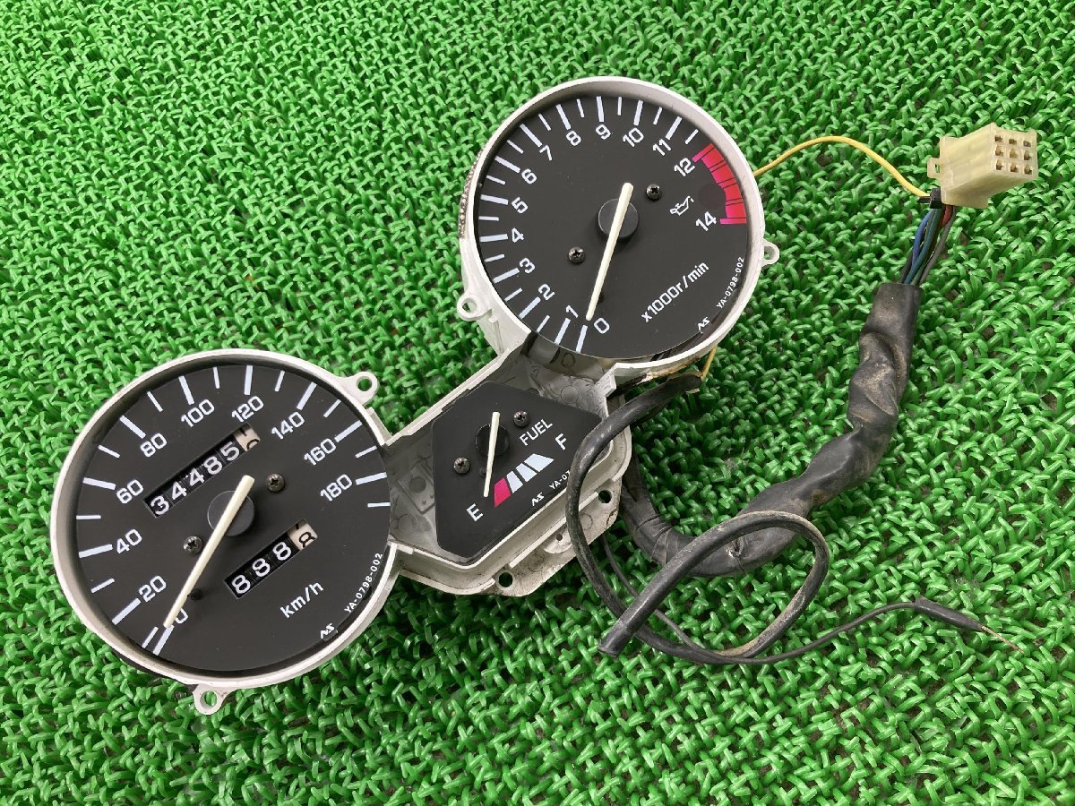 メーター ヤマハ 純正 Motorcycle Speedometer ス XJR400R メーター 0798-002 4HM-101*** ヤマハ 純正 中古 4HM-10 スピードメーター タコメーター 燃料計 修復素材やカスタム素材に
