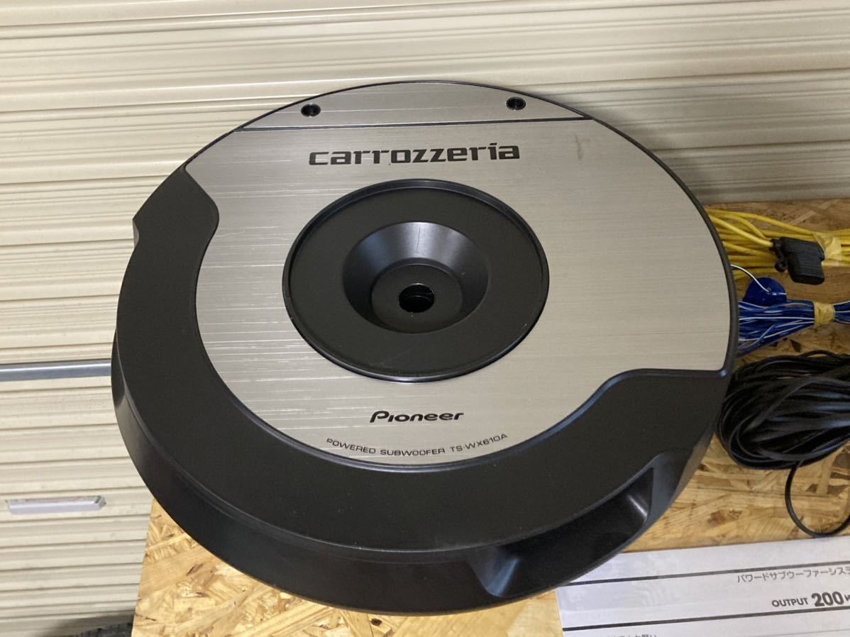 コメリ カロッツェリア スペアタイヤ サブウーファー pioneer