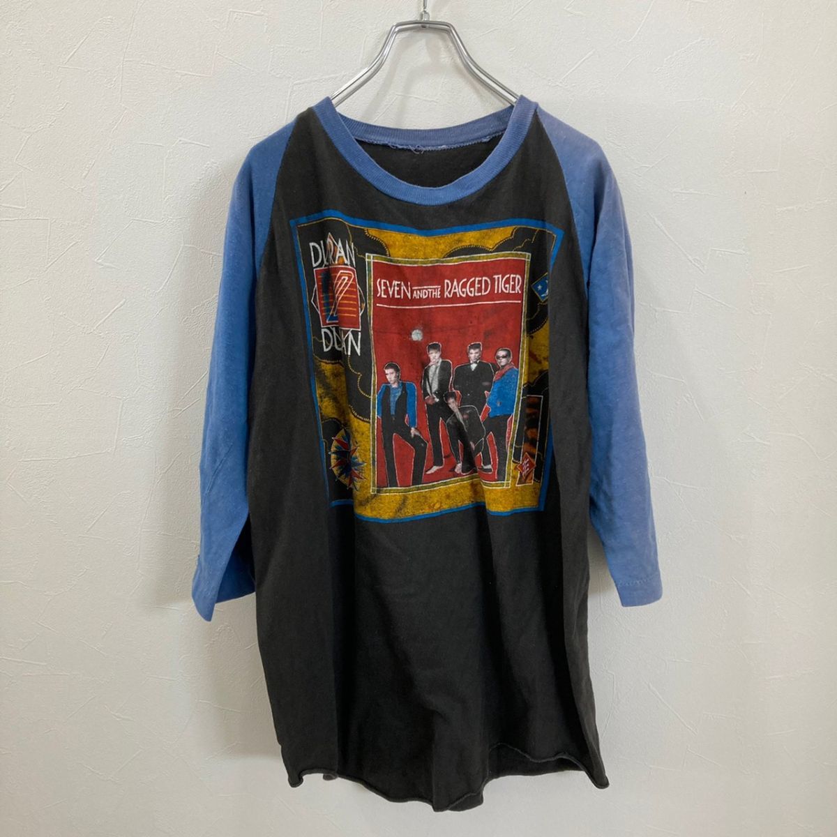 DURAN メンズ バンドTシャツ SON JEWEL'D デュラン・デュラン | DURANロックTシャツ Duran Tシャツ デュランデュラン tシャツの通販 - （ジュエルソン）ラグランTシャツ CUNE シャツ
