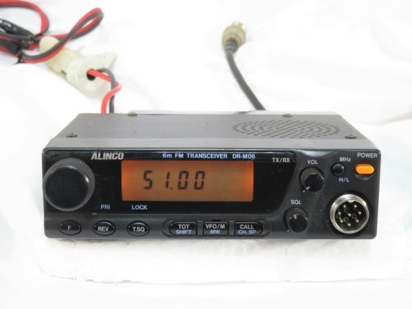 ALINCO 6m FM DR-M06SX DR-M06 TRANSCEIVER - トランシーバー DR-06TA