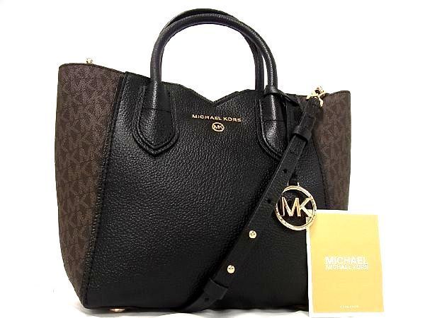 レディース 美品 MICHAEL KORS レザーショルダーバッグ タッセル付き