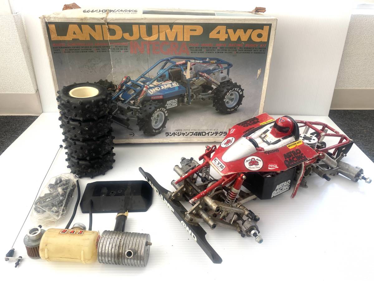 kyosho/京商 LANDJUMP/ランドジャンプ 4wd インテグラ ラジコン 4輪