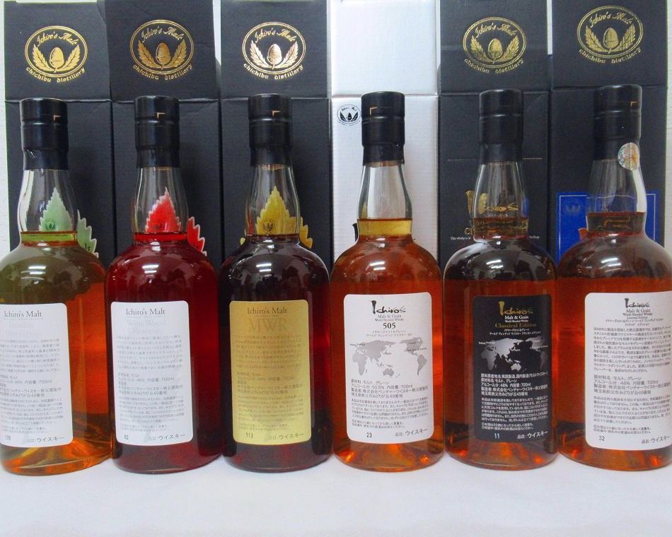 イチローズモルト Ichiro's Malt リーフ 6種MWR WWR DD 6種6本set