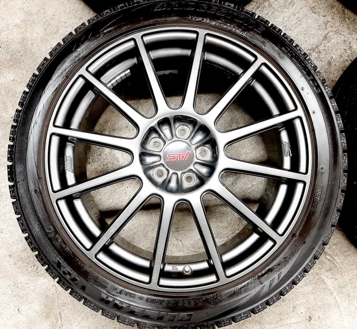 美品】スバル レガシィ STI 純正 オプション 7.5J 18インチ ホイール 