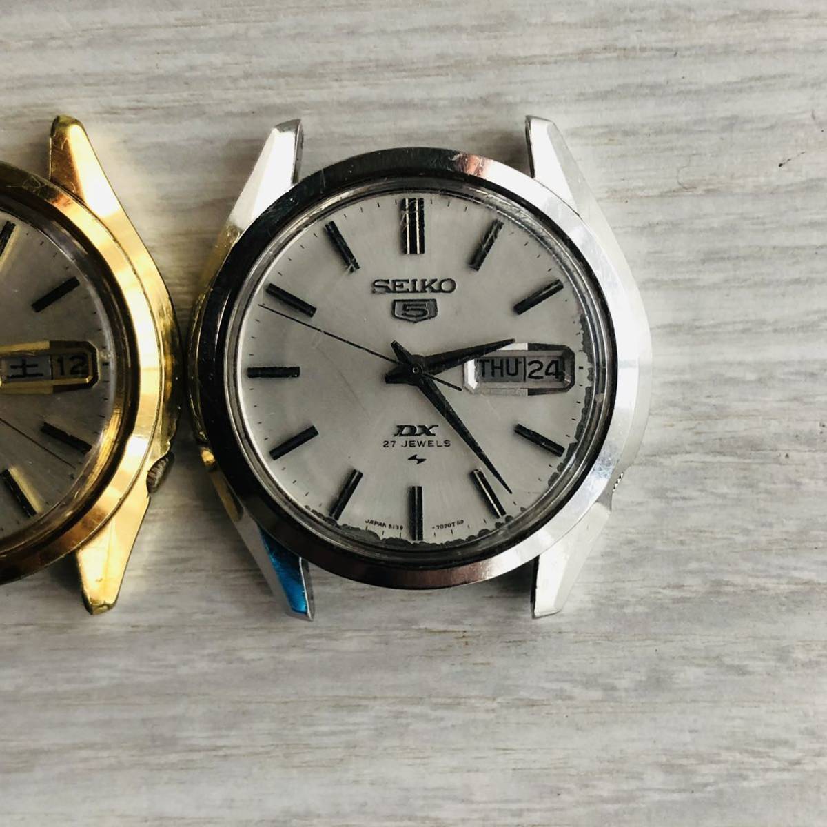 SEIKO 5 DX 27石 5139-7020 3点まとめ売り！セイコー 5デラックス 