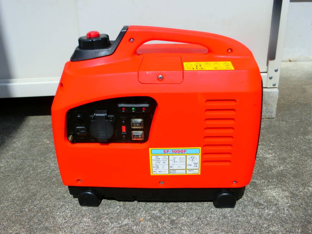 YBA インバーター発電機 Yahoo!オークション 「sf-1000f」の落札相場 