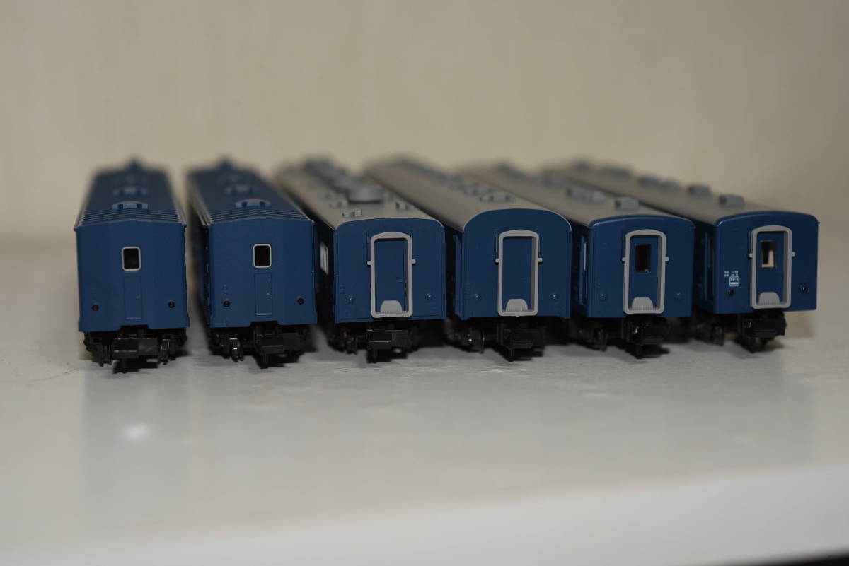 KATO 10-1590 郵便 荷物列車 東海道・山陽 後期編成 6両セット 中古美品