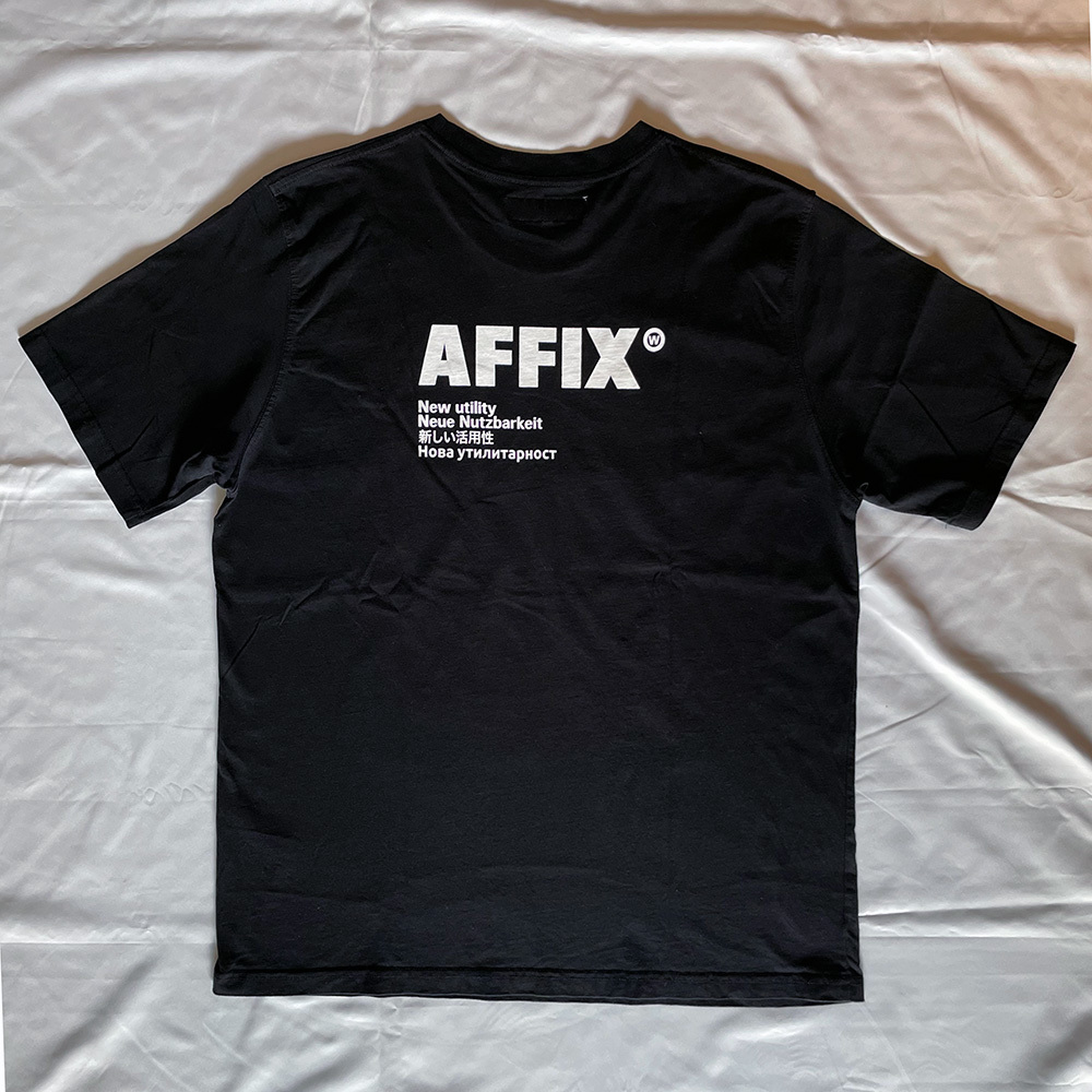 新品，格安 AFFIX アッフィクス Tシャツ ブラック XL(その他)｜売買されたオークション情報、yahooの商品情報をアーカイブ公開 - オークファン XLサイズ以上