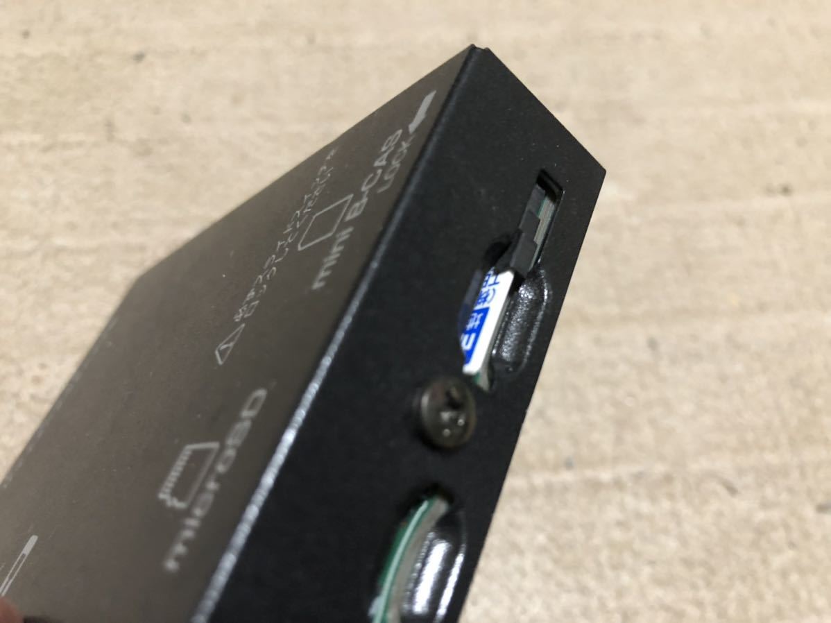 COMTEC コムテック WGA8000 地デジチューナー 取扱説明書付 アンテナ
