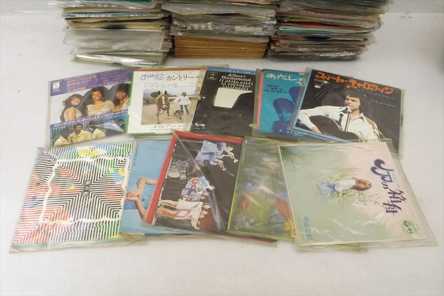 ▽まとめて出品 EP盤 約300枚 ジャンル様々 レコード 現状品 中古