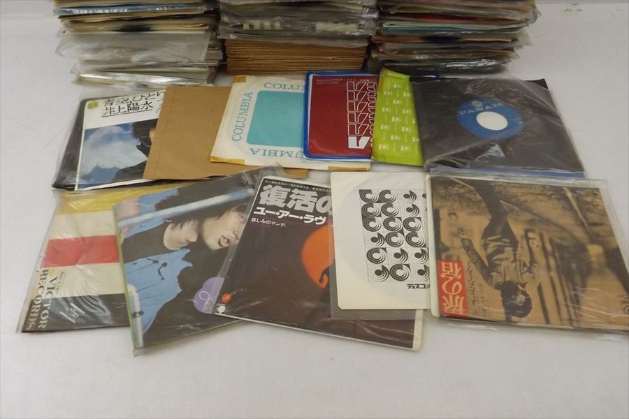 ▽まとめて出品 EP盤 約300枚 ジャンル様々 レコード 現状品 中古