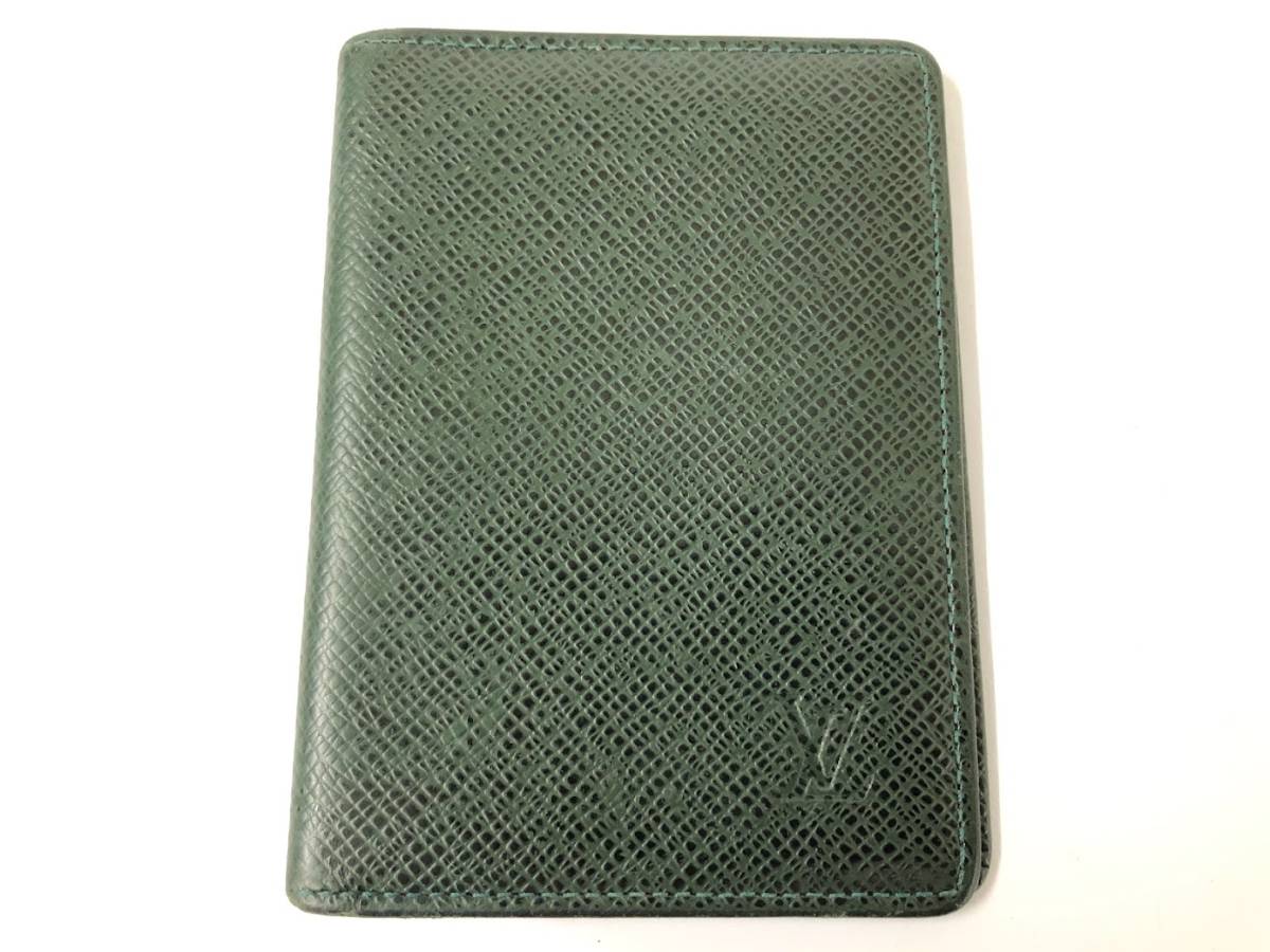 ルイヴィトン LOUIS VUITTON パスケース タイガ レザー M30494 