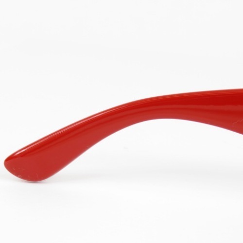 56799★1円スタートRay-Ban レイバン 未使用品 ニューウェイファーラー NEW WAYFARER RB2132-F サンプルレンズ入り サングラス 赤 メンズ