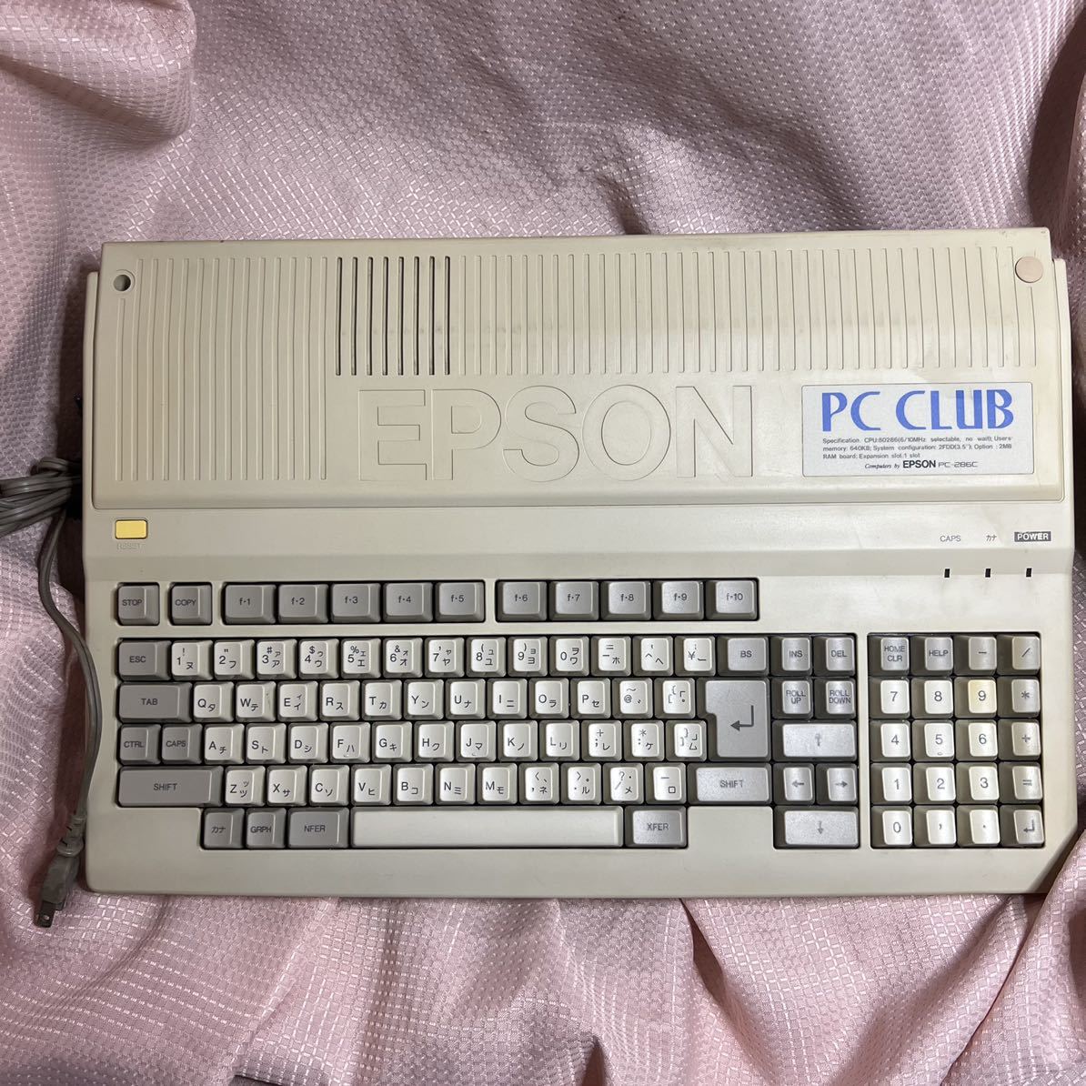 EPSON PC CLUB - PC-286C ジャンク PC286C メルカリ Computer Yahoo