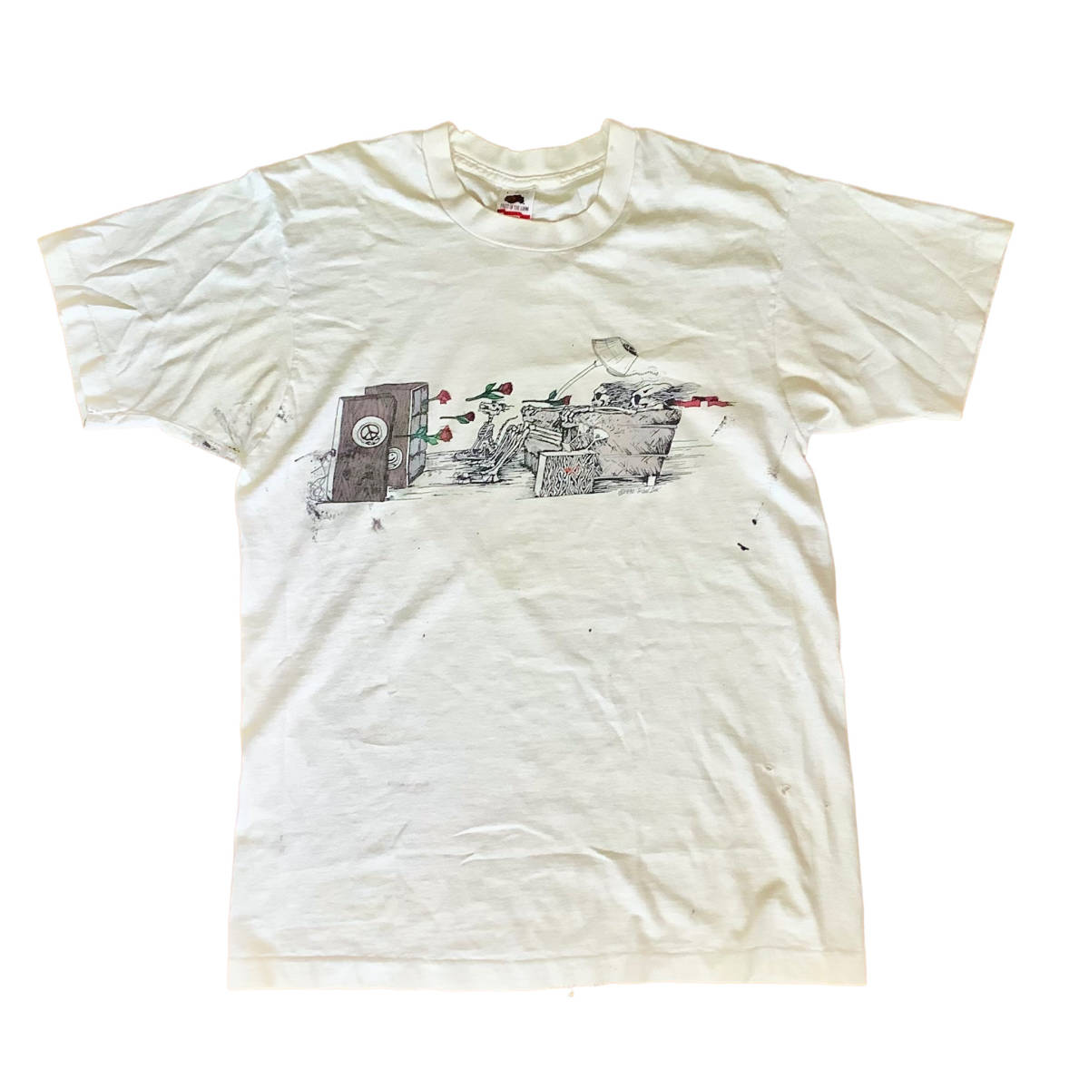 珍品! 1990s Grateful Dead × Maxell スピーカー ヴィンテージ Tシャツ
