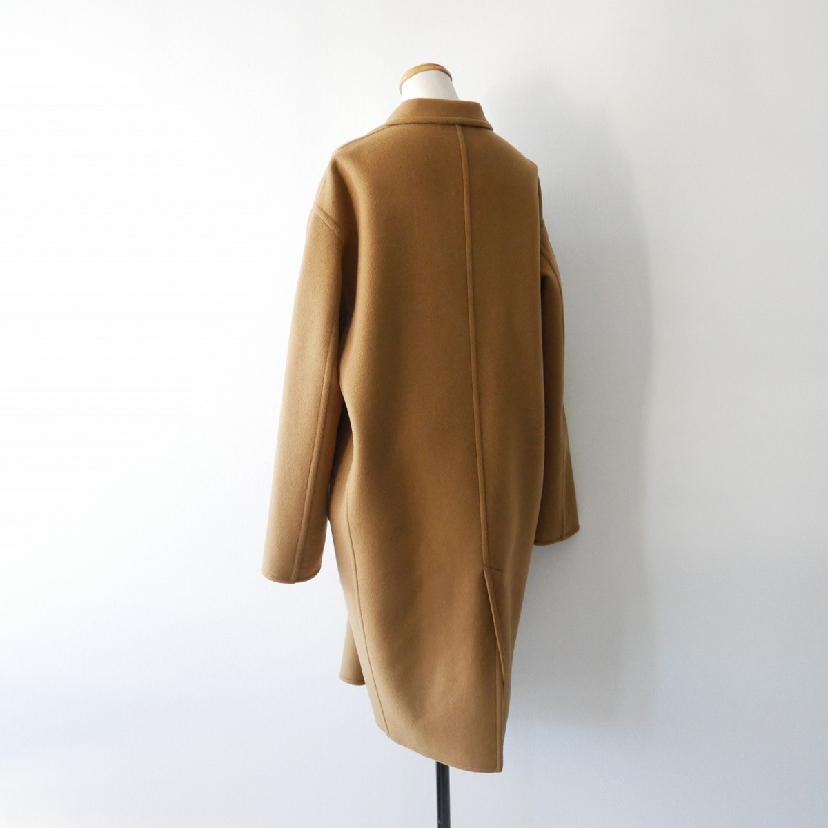 セリーヌ CÉLINE フィービー エッグクロンピー カシミヤ ブルーグレー