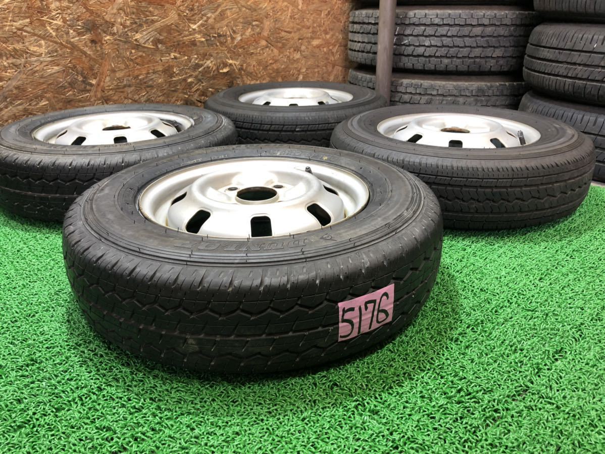 送料無料，大得価 三菱純正 12inch 4j &times; DUNLOP.TOYO TIRES 145R12 6PR LT PCD100 4穴 ミニキャブ ミニカ クリッパーに(ラジアルタイヤ)｜売買されたオークション情報、yahooの商品情報をアーカイブ公開 - オークファン 4穴
