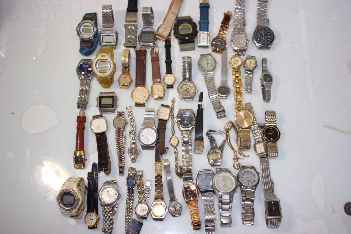 ジャンク 時計 ② セイコー SEIKO CITIZEN CASIO 時計屋さん メンズ