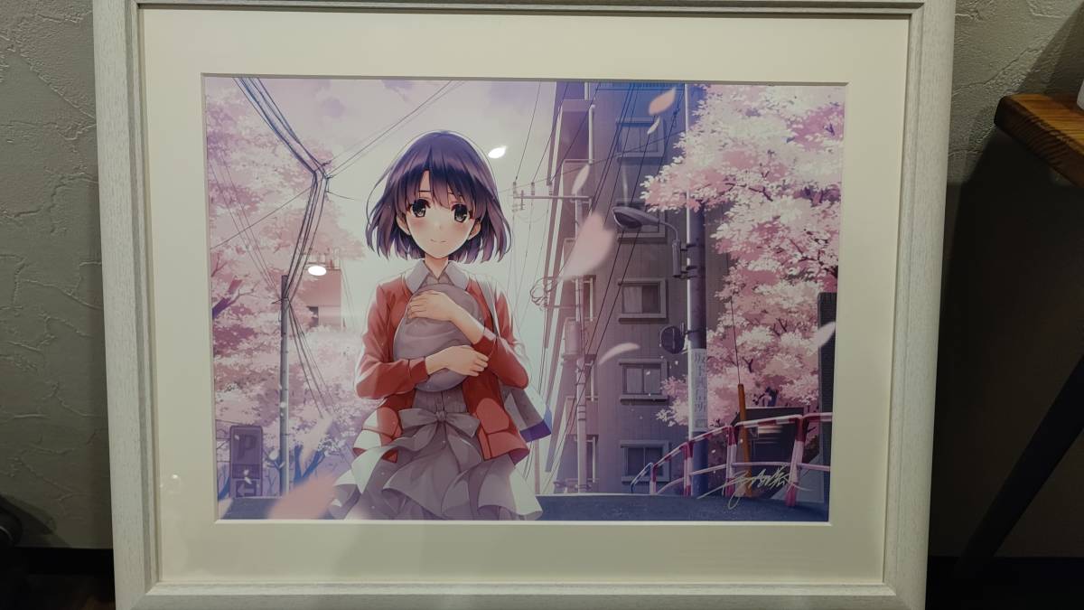 加藤恵冴えない彼女の育てかた♭ 深崎暮人A3複製原画/冴えカノ 【公式
