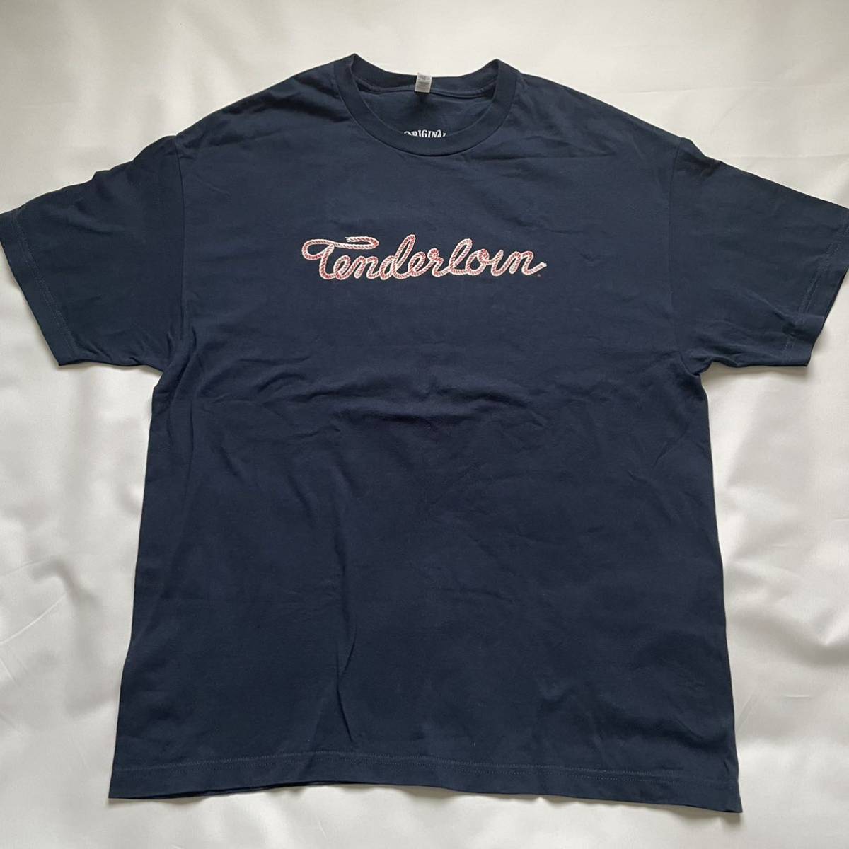  テンダーロイン Tシャツ ネイビー XL ロープ ロゴ 21ss(半袖Tシャツ)｜売買されたオークション情報、yahooの商品情報をアーカイブ公開 - オークファン 男性用
