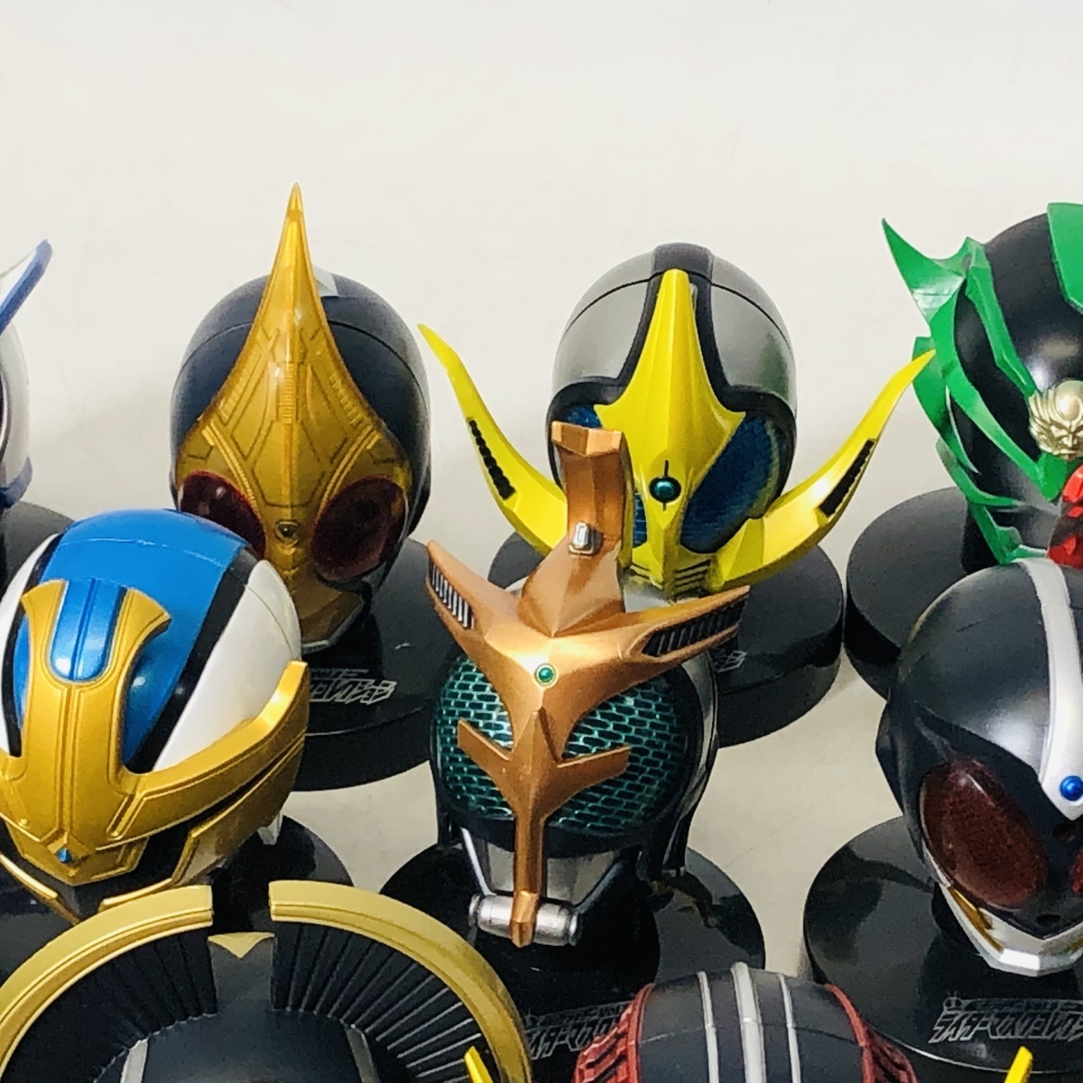 S.H.Figuarts(真骨彫製法) 仮面ライダー龍騎 3個セット 新品 ジャンク 仮面ライダー マスクコレクション 34種 まとめセット