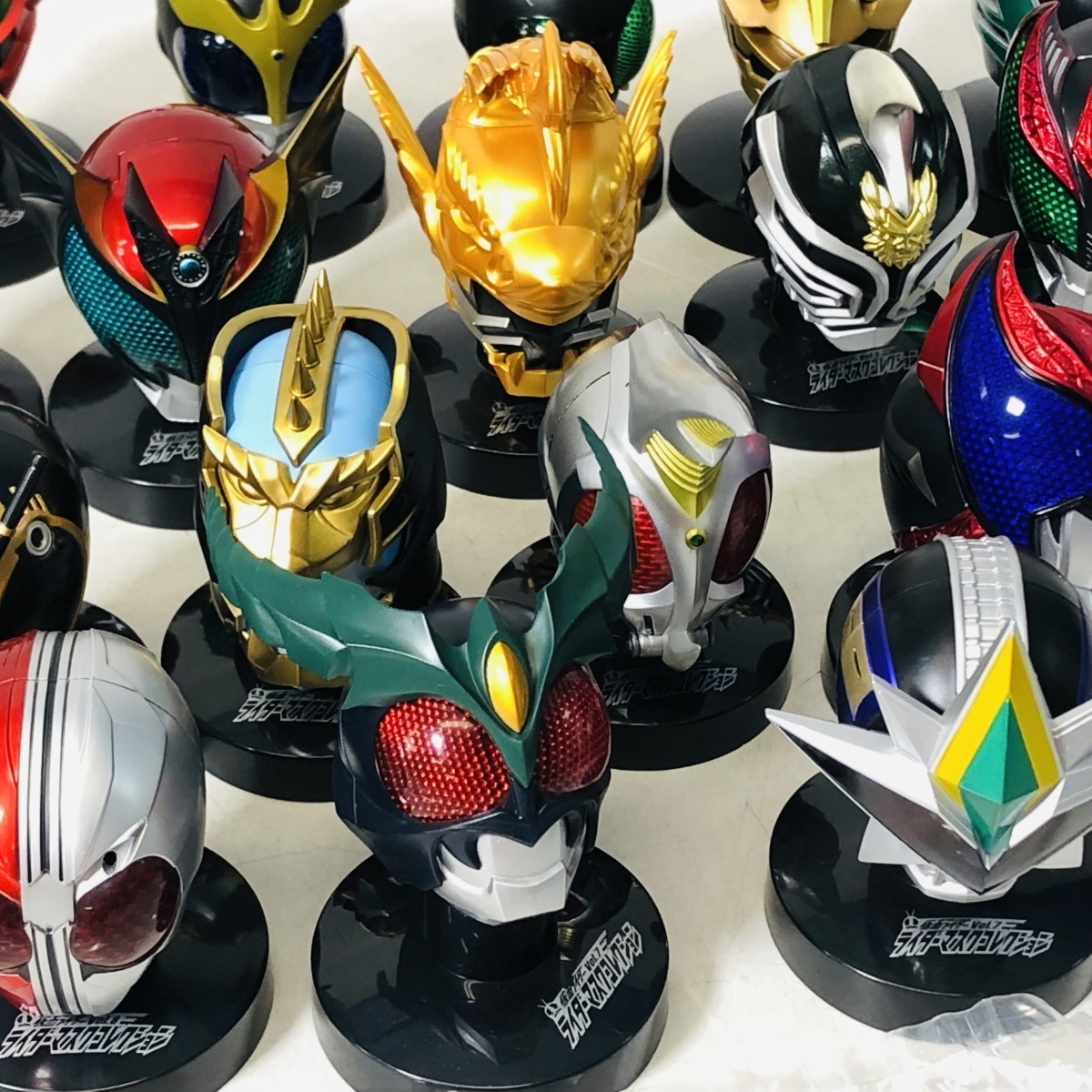 ジャンク 仮面ライダー マスクコレクション 34種 まとめセット